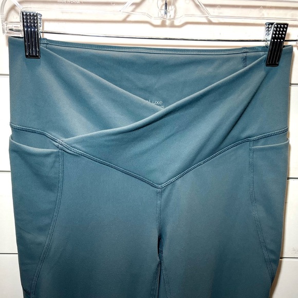 Fabletics PureLuxe high waisted crossover flares - Picture 5 of 9